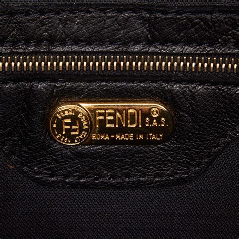 authenticate vintage fendi|fendi handbags logo.